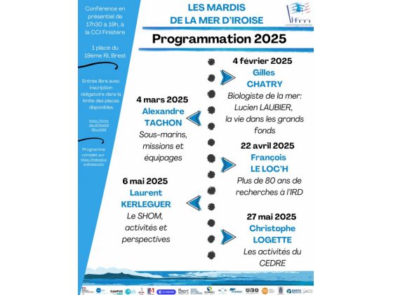 Les mardis de la mer d'Iroise : Alexandre TACHON  « Sous-marins, missions et équipages »