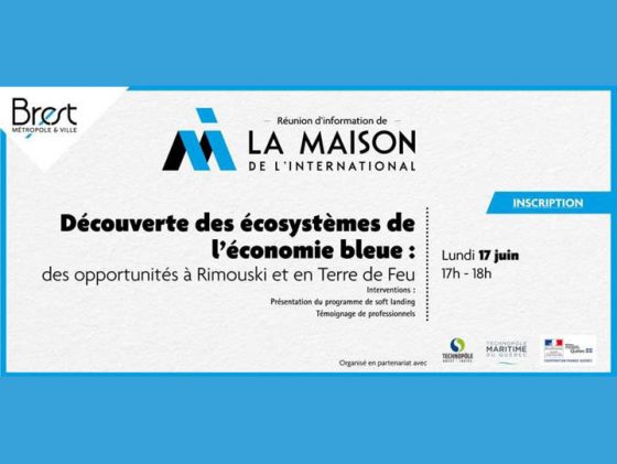 Réunion d’Information : Soft Landing pour Entreprises Innovantes de l’Économie Bleue