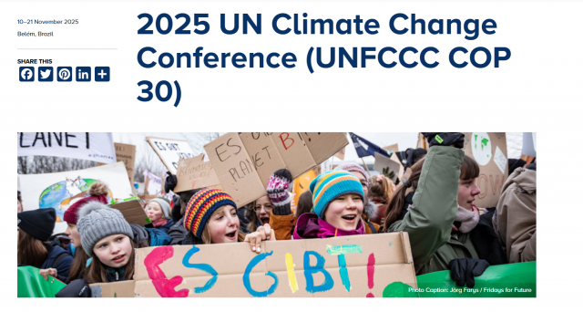 2025 UN Climate Change Conference (UNFCCC COP 30)