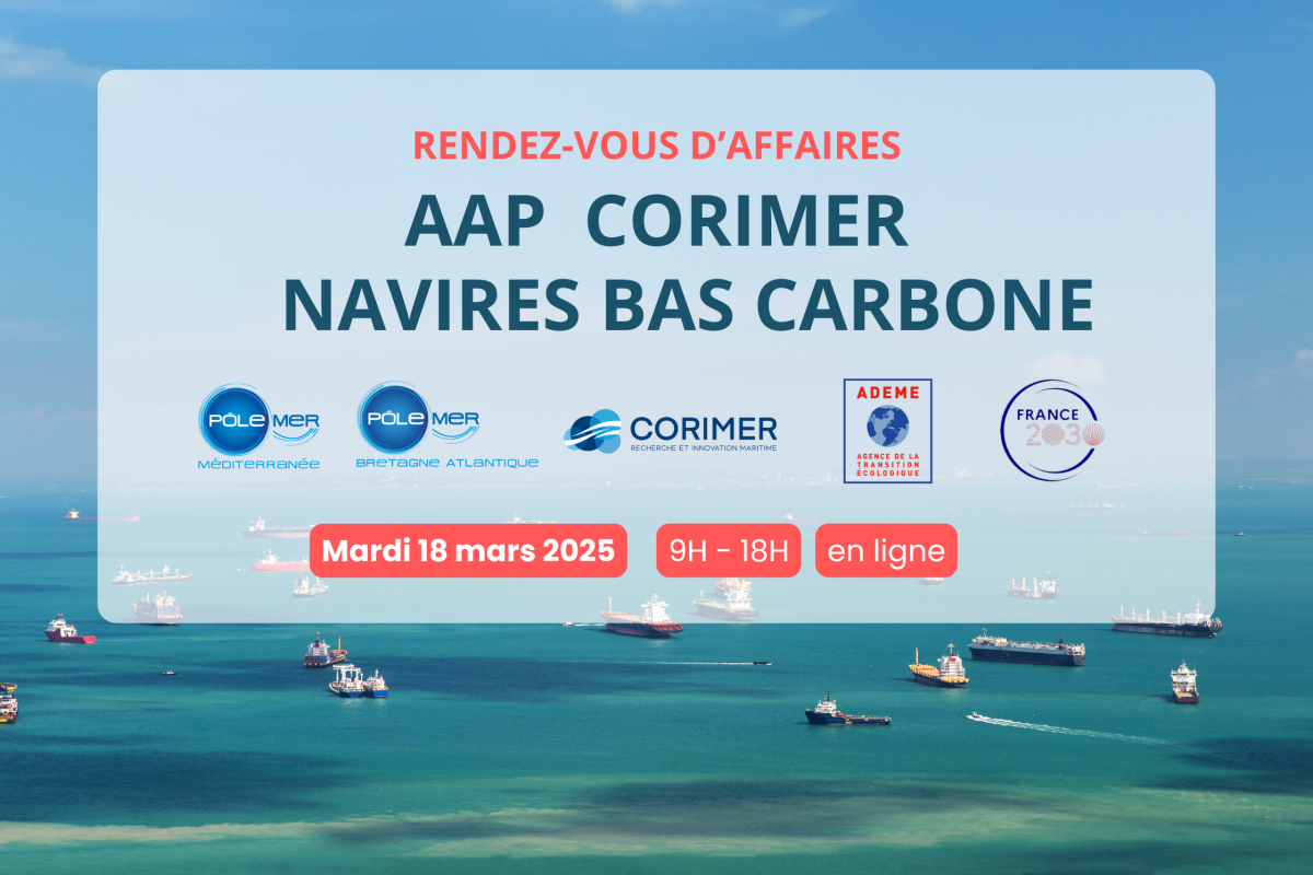  Rendez-vous d'affaires – AAP CORIMER "Navires bas carbone"